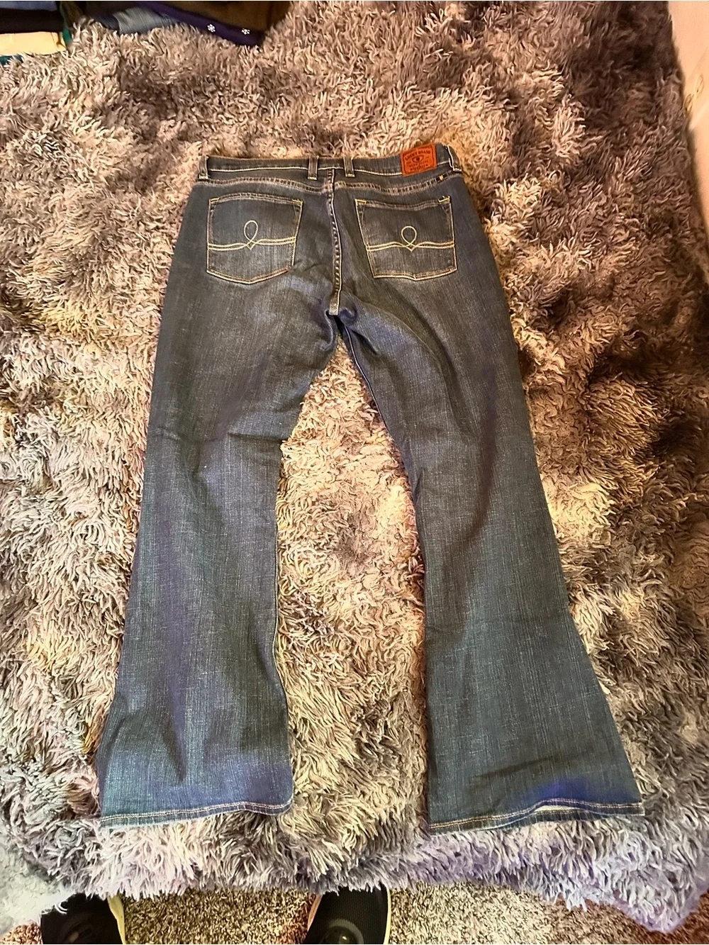 Lucky Brand Dark Sofia Boot Jeans